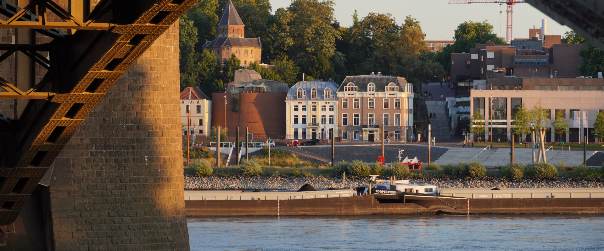 Stadsaanzicht van Nijmegen